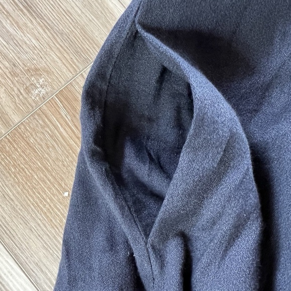 Peter Cohen Gold Star Label Dress Black Stand Collar with Pockets M - Picture 9 of 10